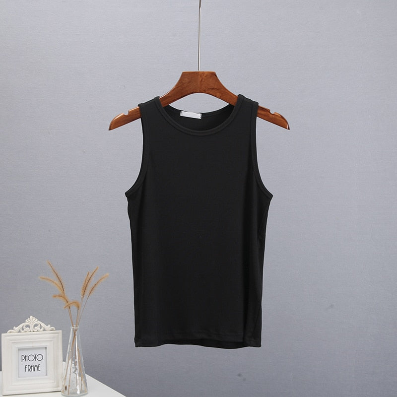 Damski tank top w prążki